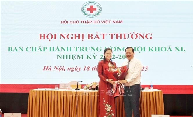 Bà Đỗ Thị Thu Thảo giữ chức Chủ tịch Trung ương Hội Chữ thập đỏ Việt Nam khóa XI