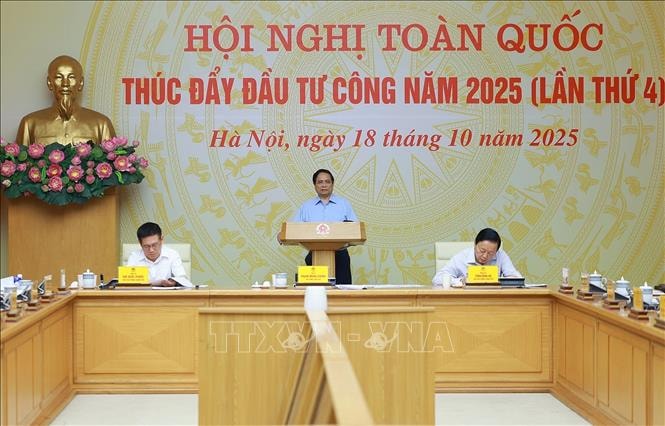 Thủ tướng Phạm Minh Chính chủ trì Hội nghị thúc đẩy giải ngân đầu tư công