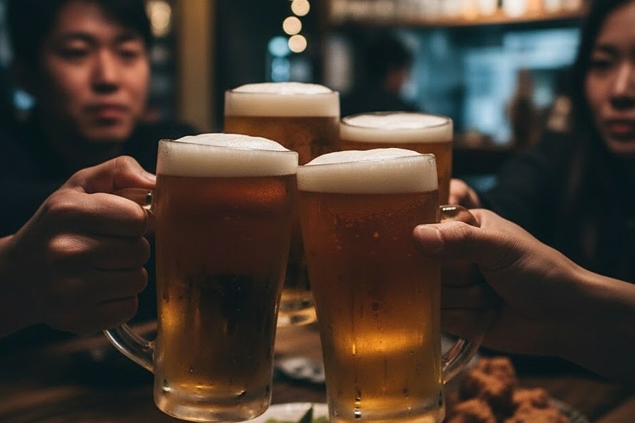 Uống rượu bia gây hại xương khớp thế nào