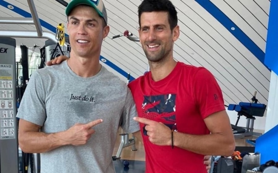 Ronaldo truyền cảm hứng cho Djokovic