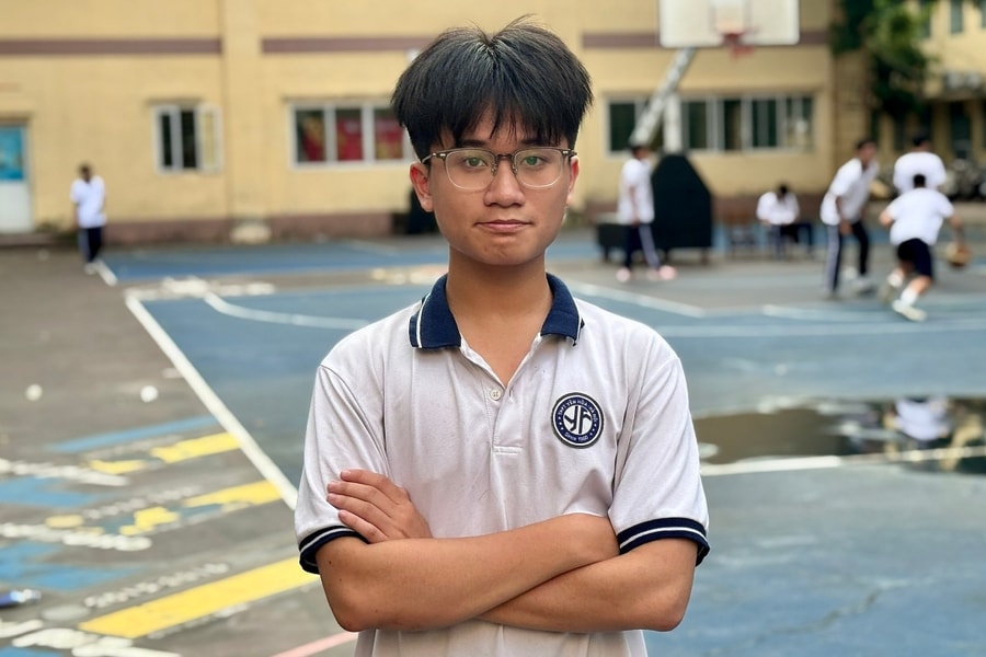 Nam sinh đỗ thủ khoa học sinh giỏi Hóa của Hà Nội