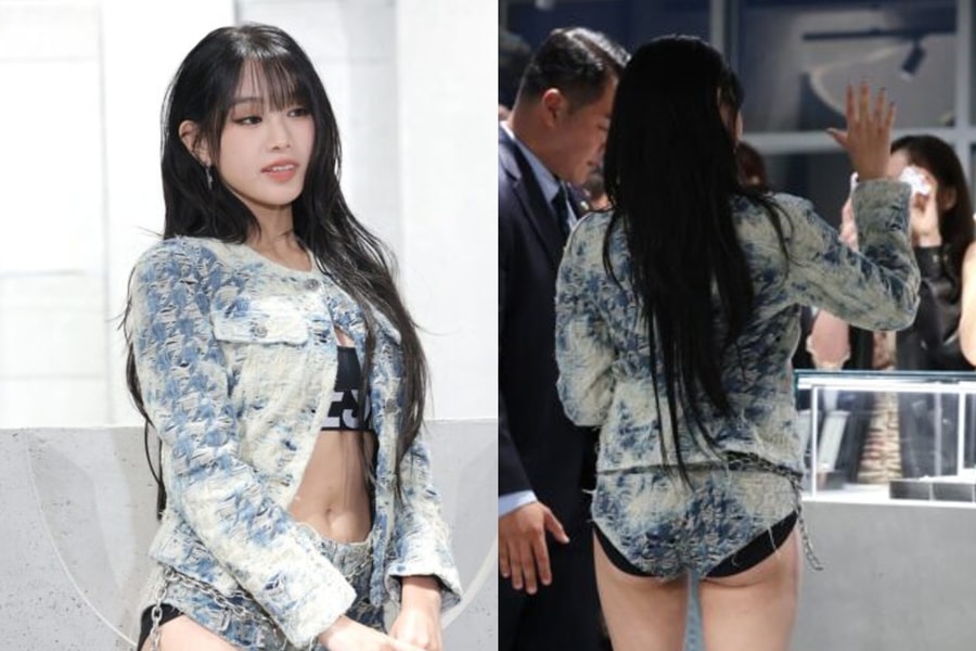 Nữ thần tượng mặc đồ quá ngắn