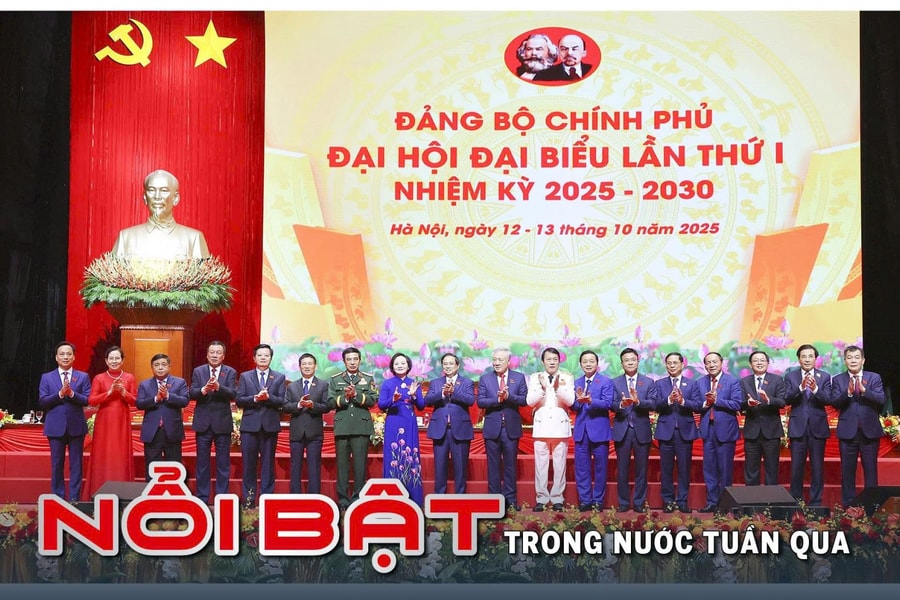 Nổi bật tuần qua: Đại hội Đảng bộ các cấp thành công tốt đẹp;  Bế mạc Phiên họp thứ 50 của Ủy ban Thường vụ Quốc hội