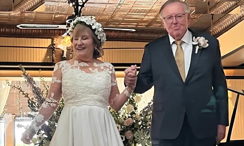 Thực hiện ước mơ lấy chồng ở tuổi 76