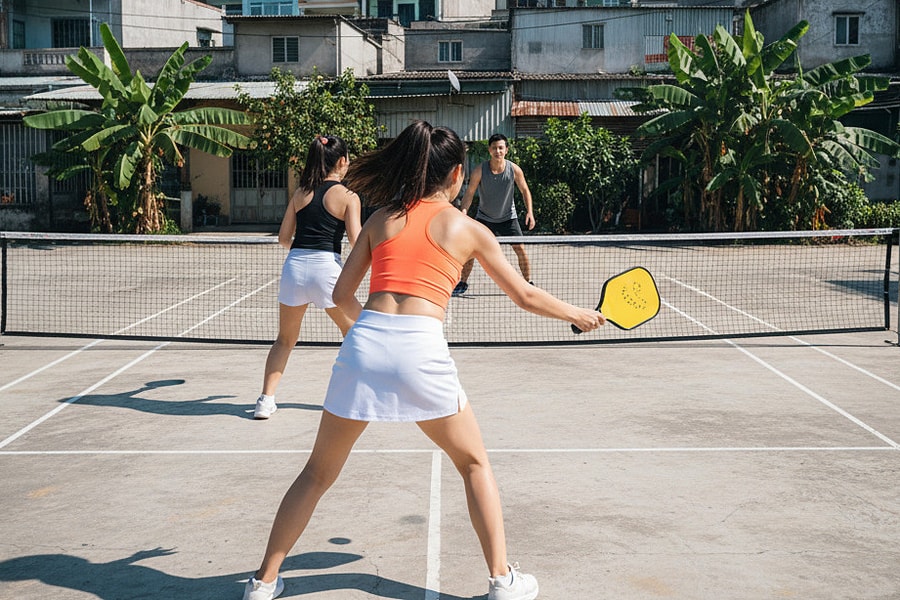 Tôi bất lực vì nhóm người kéo loa thể dục, pickleball từ sáng đến đêm