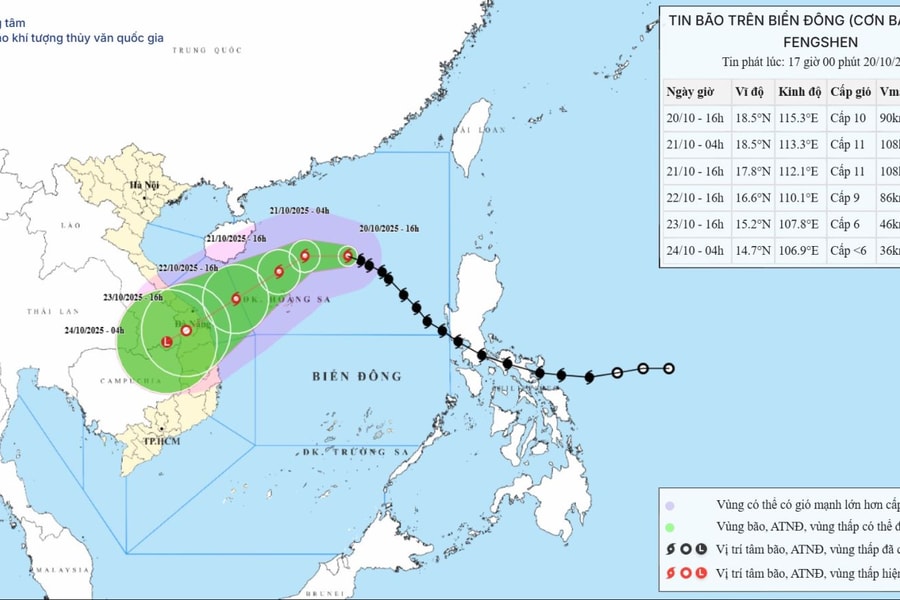 Chuyên gia nhận định về cơn bão số 12
