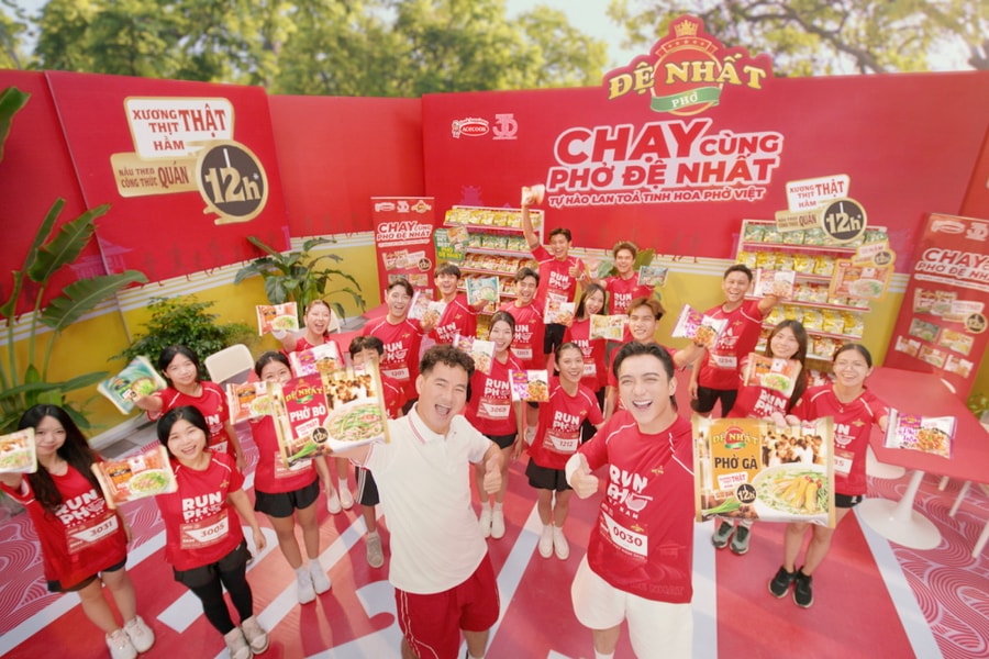 Acecook Việt Nam tổ chức sự kiện kết hợp chạy bộ và phở