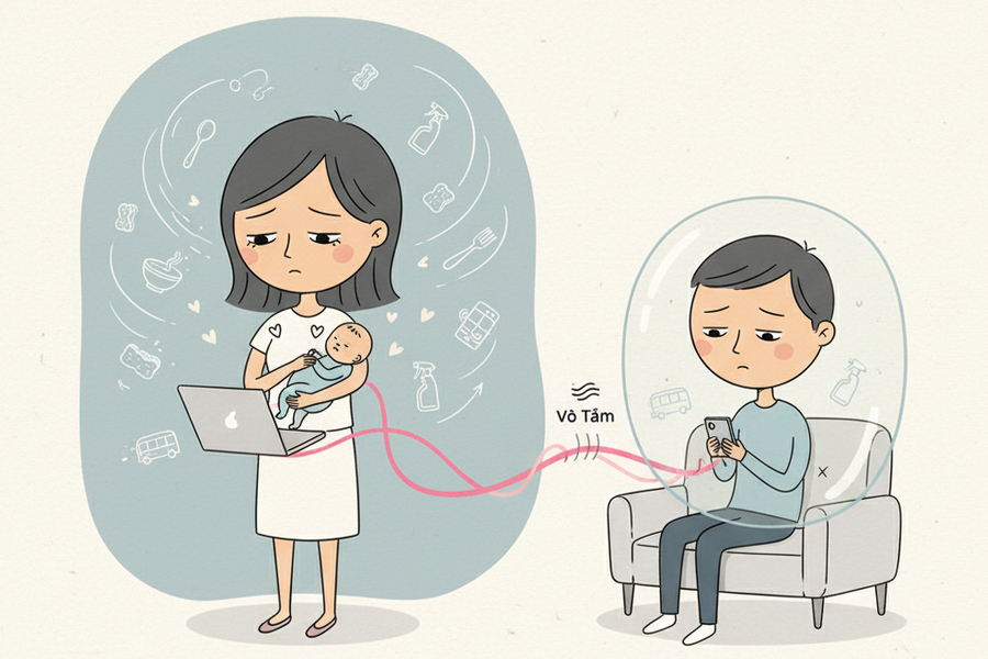 Làm việc sau 14 ngày sinh mổ nhưng chồng không nghĩ cho tôi