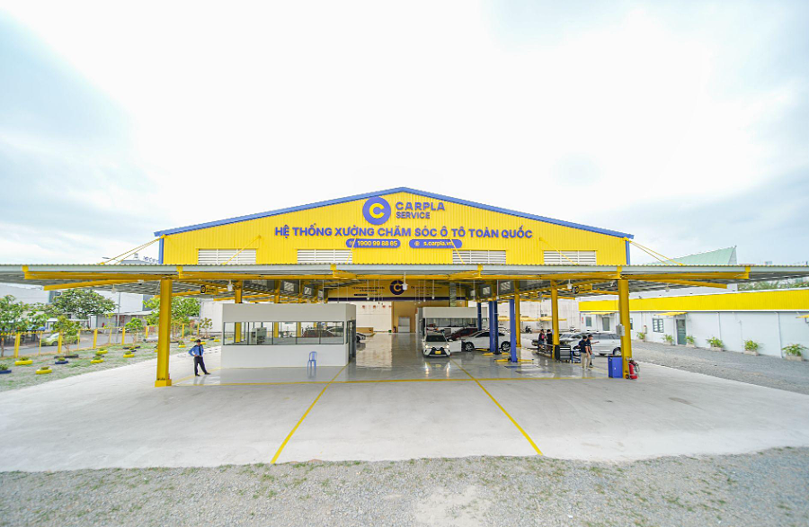 Hệ thống xưởng dịch vụ ôtô Carpla Service của Tasco