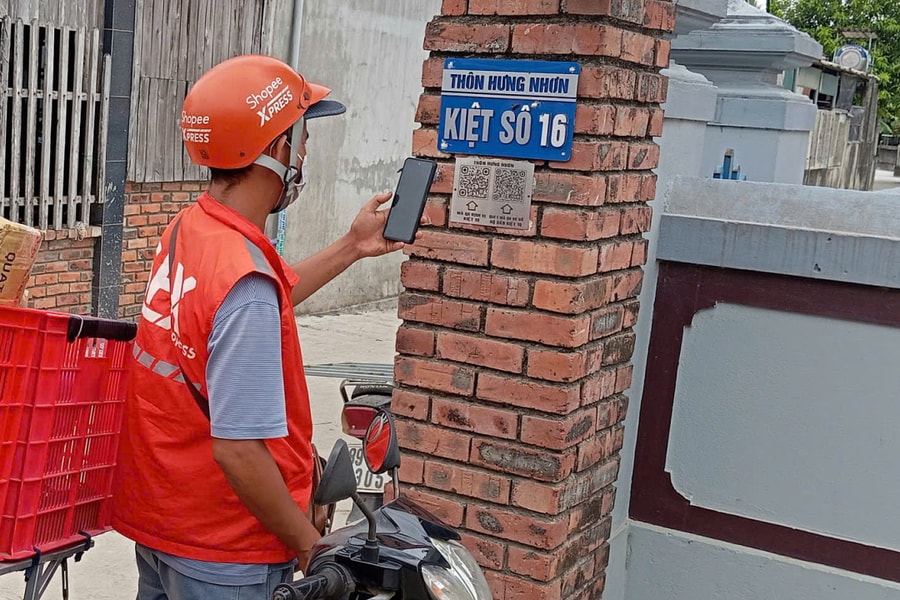 Sáng kiến dùng mã QR thay số nhà