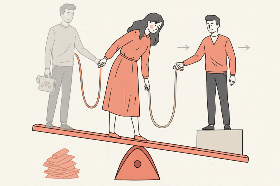 Tôi động viên bạn gái hãy quay lại với tình đầu