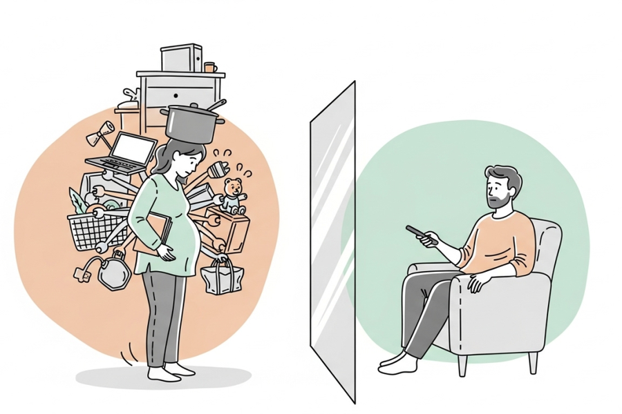 Tôi bầu 6 tháng, chồng bảo ăn mì tôm hoặc nhịn