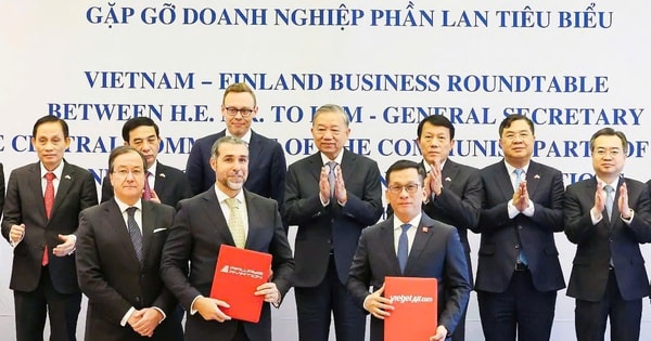 Tổng Bí thư Tô Lâm chứng kiến Vietjet ký thỏa thuận hợp tác với học viện hàng không Airways Aviation