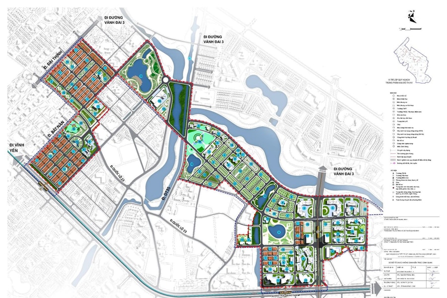 Hà Nội có xã đầu tiên trong cả nước phê duyệt quy hoạch 1/500 khu đô thị cao cấp 205 ha
