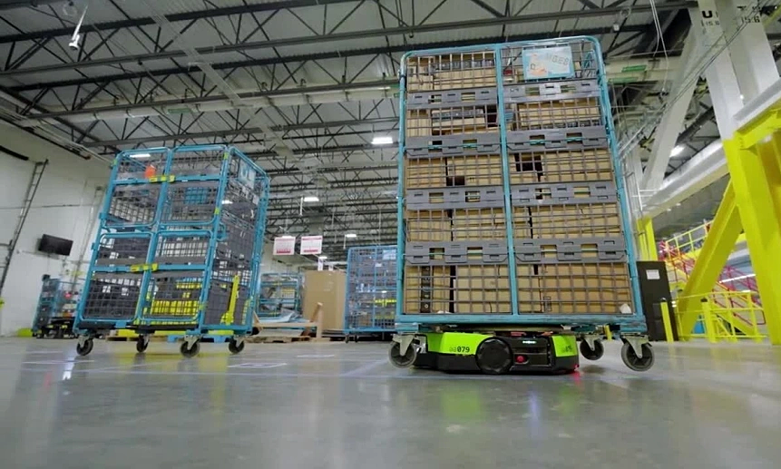 Amazon có thể không cần tuyển 600.000 nhân viên nhờ robot