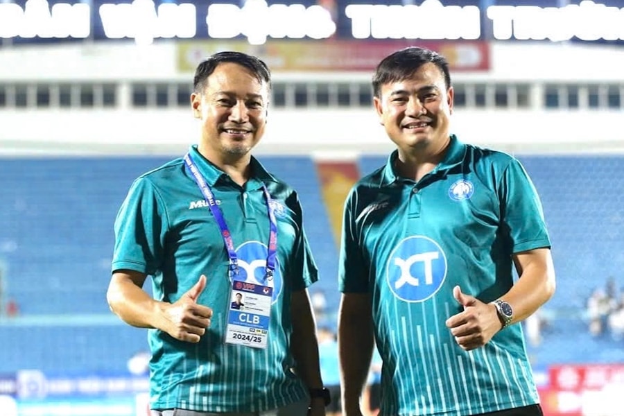 Xác định danh tính người thay HLV trưởng CLB Nam Định Vũ Hồng Việt