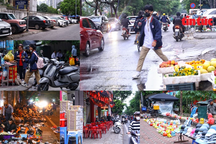 Tam Trinh: Tuyến đường 'ngợp thở' bởi hàng quán, vỉa hè thành chợ bán cả đêm lẫn ngày