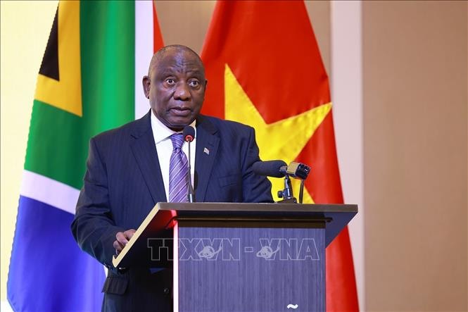 Tổng thống Nam Phi kết thúc tốt đẹp chuyến thăm cấp Nhà nước tới Việt Nam