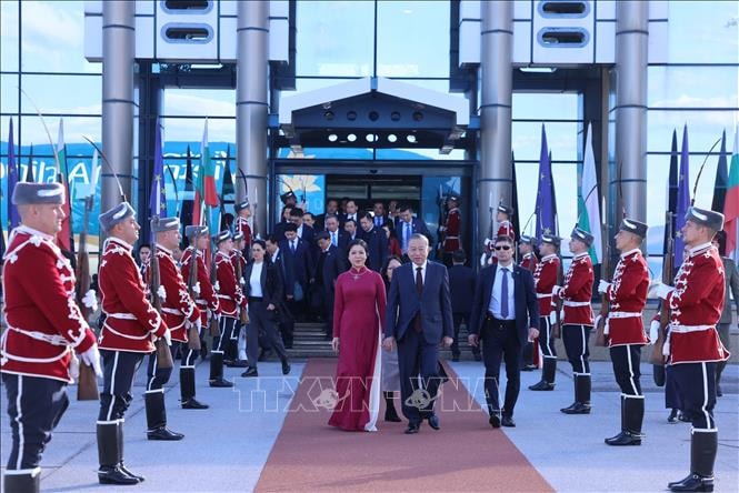 Tổng Bí thư Tô Lâm kết thúc chuyến thăm chính thức Bulgaria