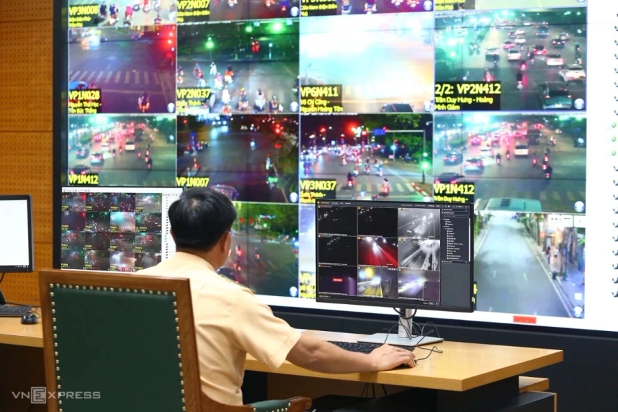 Quy trình xử lý vi phạm giao thông từ camera AI thế nào