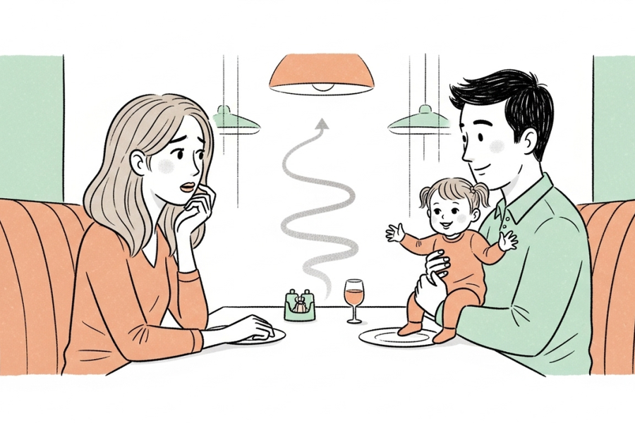 Bạn trai dẫn theo con gái riêng trong buổi hẹn hò đầu tiên