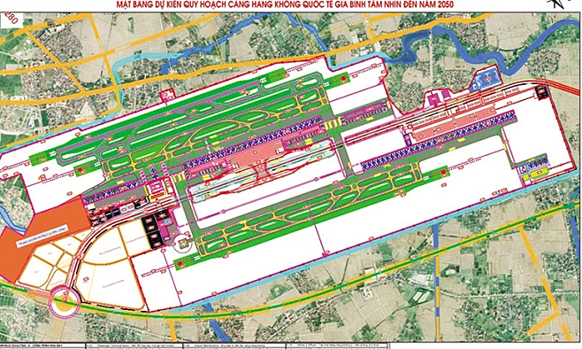 Dự kiến đầu tư hơn 196.000 tỷ đồng xây sân bay quốc tế Gia Bình