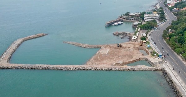 Cận cảnh dự án Thủy Cung Hòn Ngưu của Công ty CP Du lịch Cáp treo Vũng Tàu