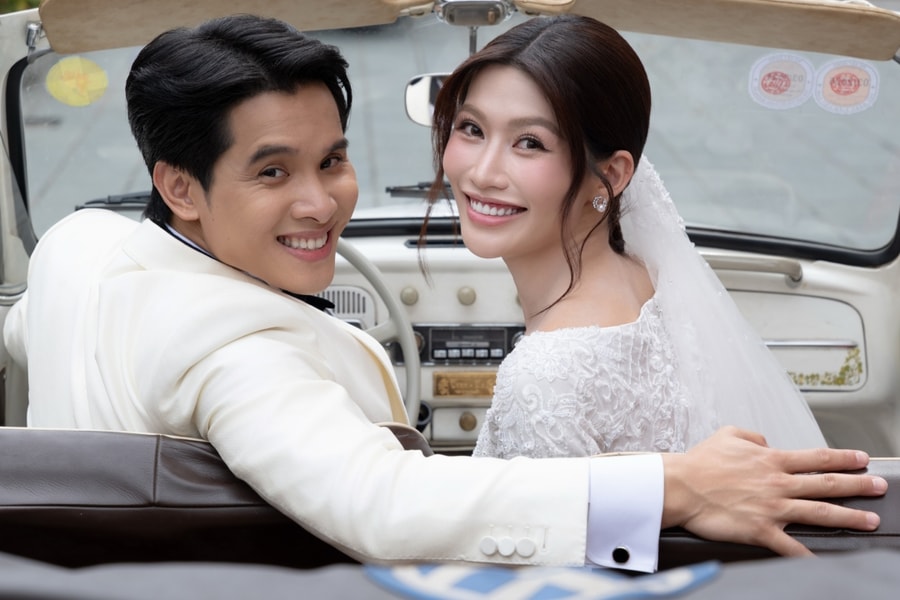 Lễ vu quy của Á hậu Quỳnh Châu