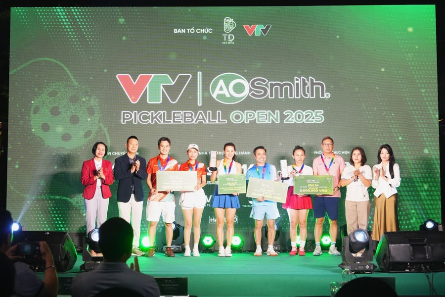 Giải thưởng lớn mở ra tương lai cho pickleball Việt Nam