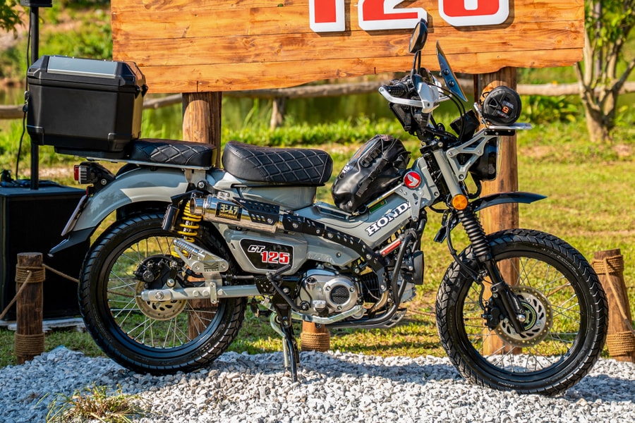 Honda CT125 giá 87,4 triệu đồng: xe số cho người thích phượt