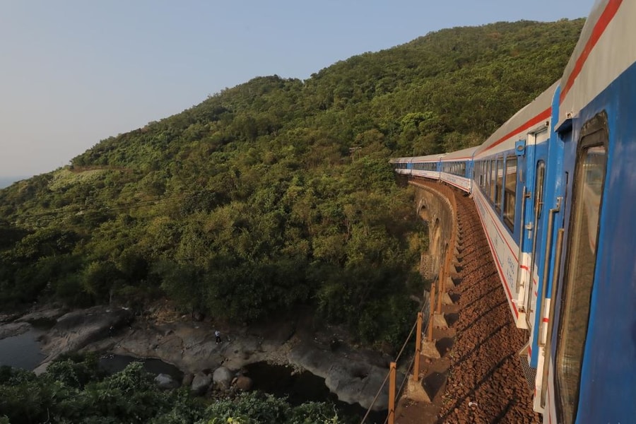 Ngừng chạy tàu di sản miền Trung trong ngày 28 - 29/10