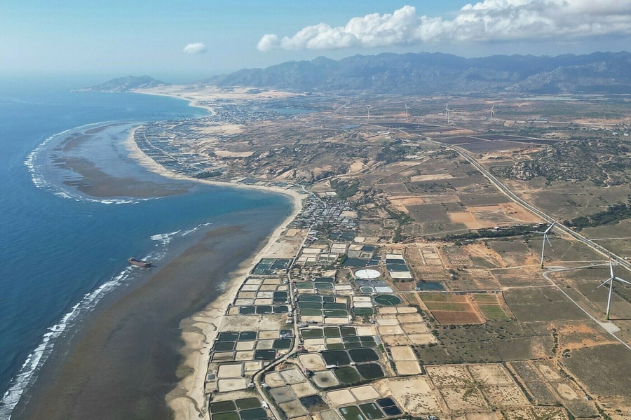 Khu đất ven biển dự kiến làm nhà máy điện hạt nhân