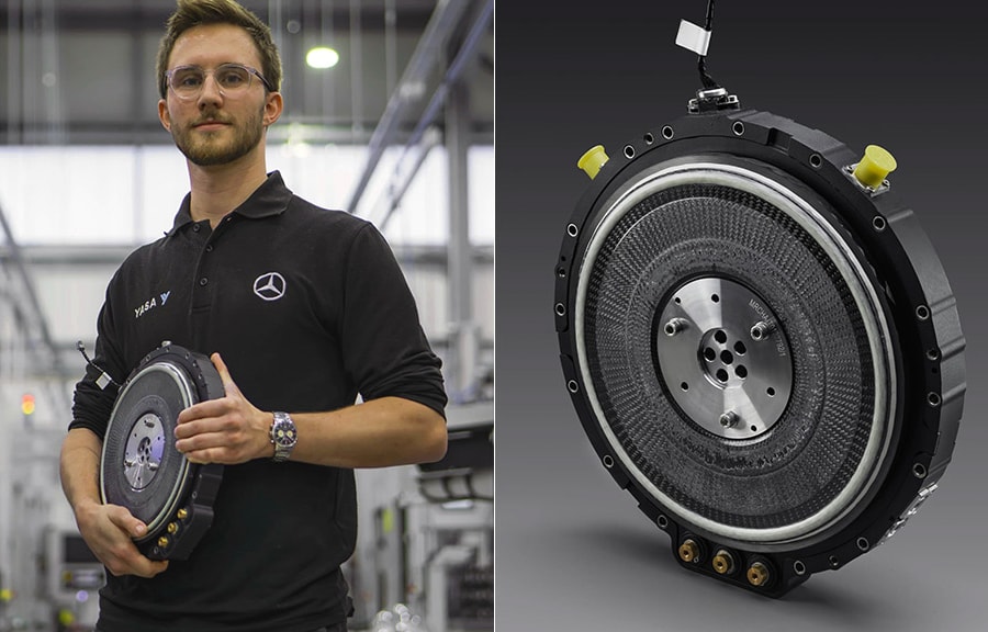 Môtơ điện công suất hơn 1.000 chỉ nặng 12 kg