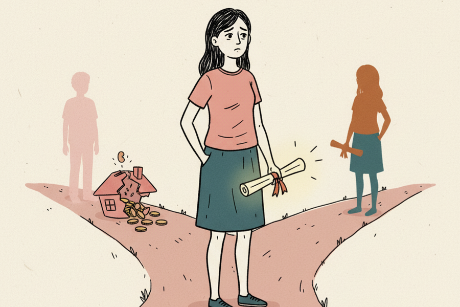 Rồi bạn trai cũng phát hiện tôi qua đêm ở nhà người khác