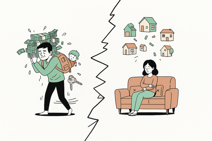 Tôi khó thoát khỏi người vợ lười biếng, ăn bám