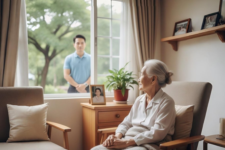 Mang tiếng bất hiếu vì đưa mẹ già 80 tuổi vào viện dưỡng lão