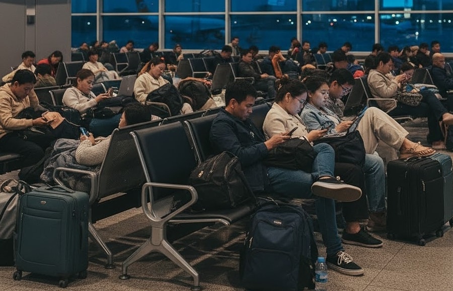 Tôi mất 2,5 triệu đồng vì delay 50 phút rồi đổi cửa ra máy bay