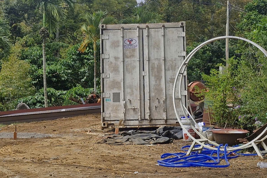 Container tuột cáp, đè tử vong tài xế xe cẩu