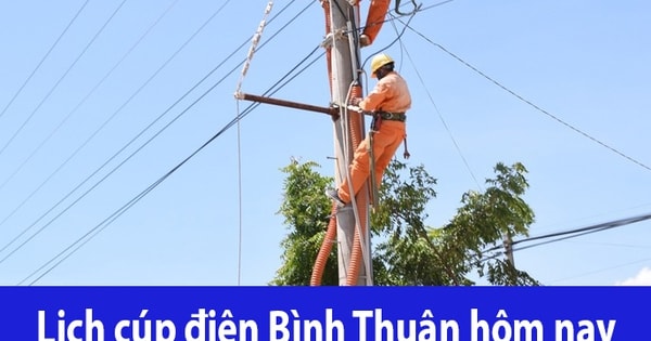 Tra cứu lịch cúp điện hôm nay Thứ 3 ngày 28/10/2025 tại Bình Thuận