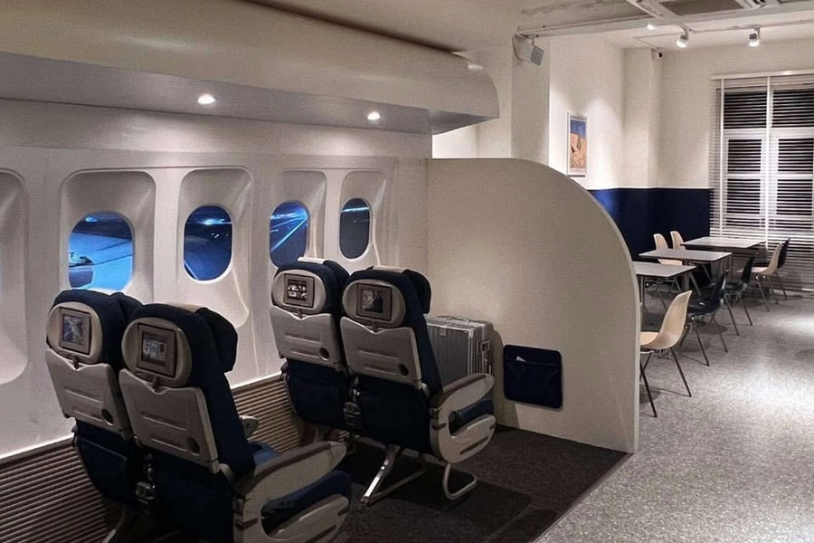 Ngồi khoang khách máy bay thưởng thức cà phê ngay giữa phố Hà Nội