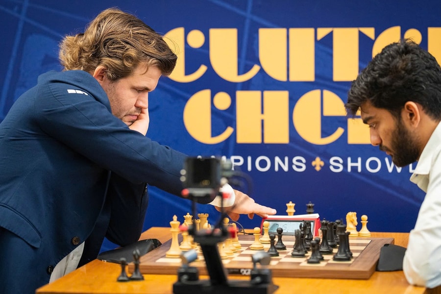 Carlsen gieo thêm sầu cho Vua cờ Gukesh
