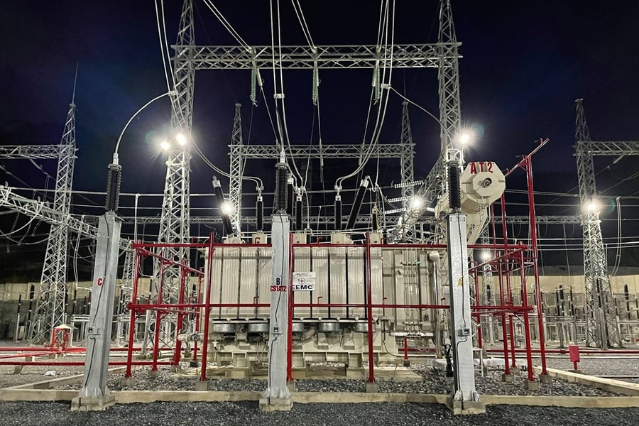 Trạm biến áp 220kV Mường Tè được nâng công suất lên 750MVA