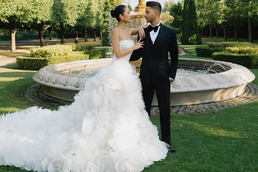 Ảnh cưới của fashionista Tiên Nguyễn