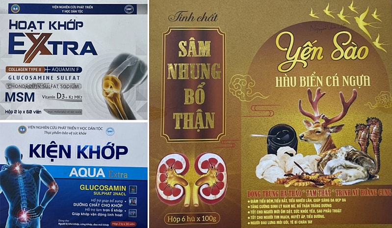 Biến thực phẩm chức năng giá rẻ thành thuốc chữa bệnh