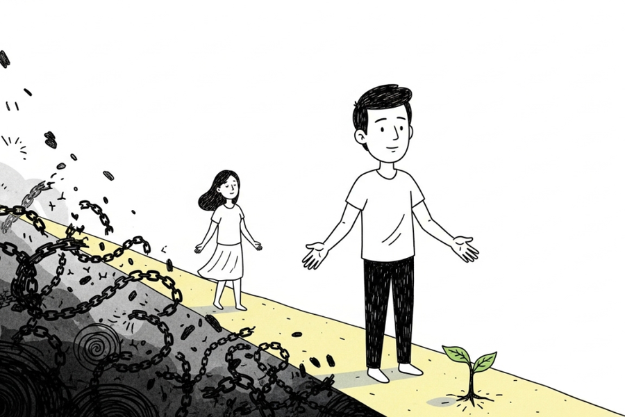 Tôi chọn buông tay, không cầu xin bạn gái quay lại nữa