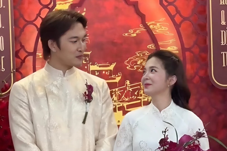 Lễ vu quy của Ngọc Huyền và Đình Tú