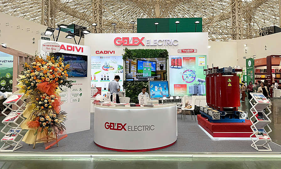 Loạt thiết bị điện công nghệ cao của Gelex tại Hội chợ Mùa thu