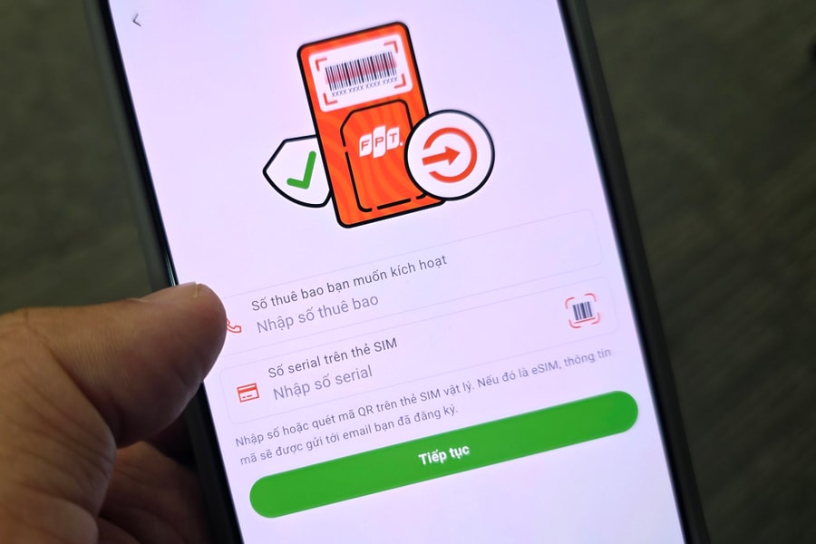 Mạng di động đầu tiên cho kích hoạt sim qua VNeID