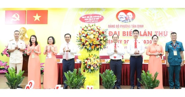 Chủ tịch UBND TP HCM Nguyễn Văn Được dự, chỉ đạo đại hội phường Tân Định