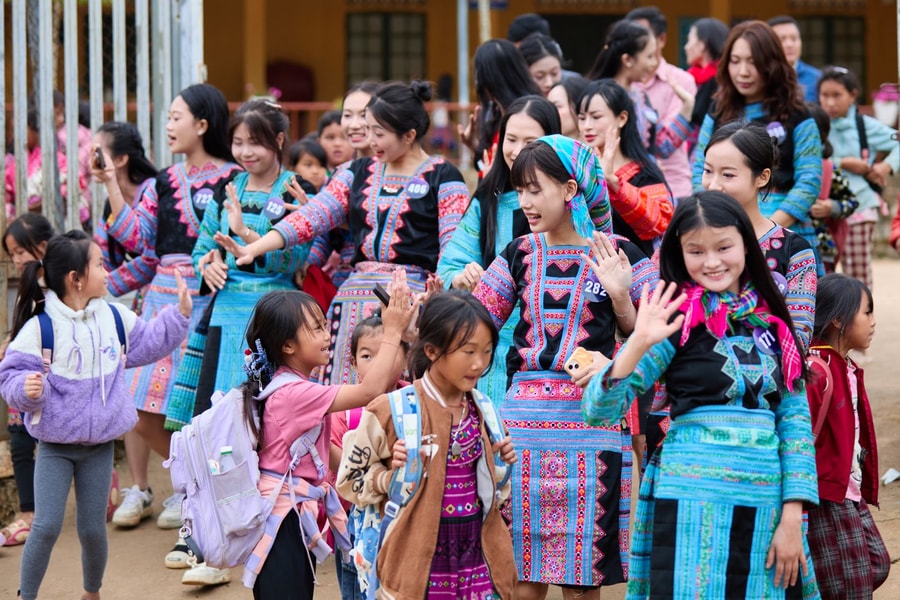 Top 30 Hoa hậu Du lịch Dân tộc Việt Nam 2025 hòa cùng bản sắc dân tộc và thực hiện trách nhiệm cộng đồng